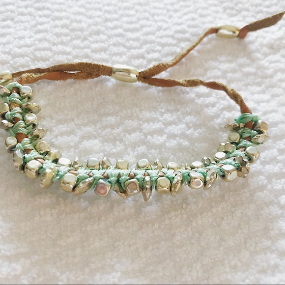 Gap mint green adjustable bracelet - Picture 2 of 2